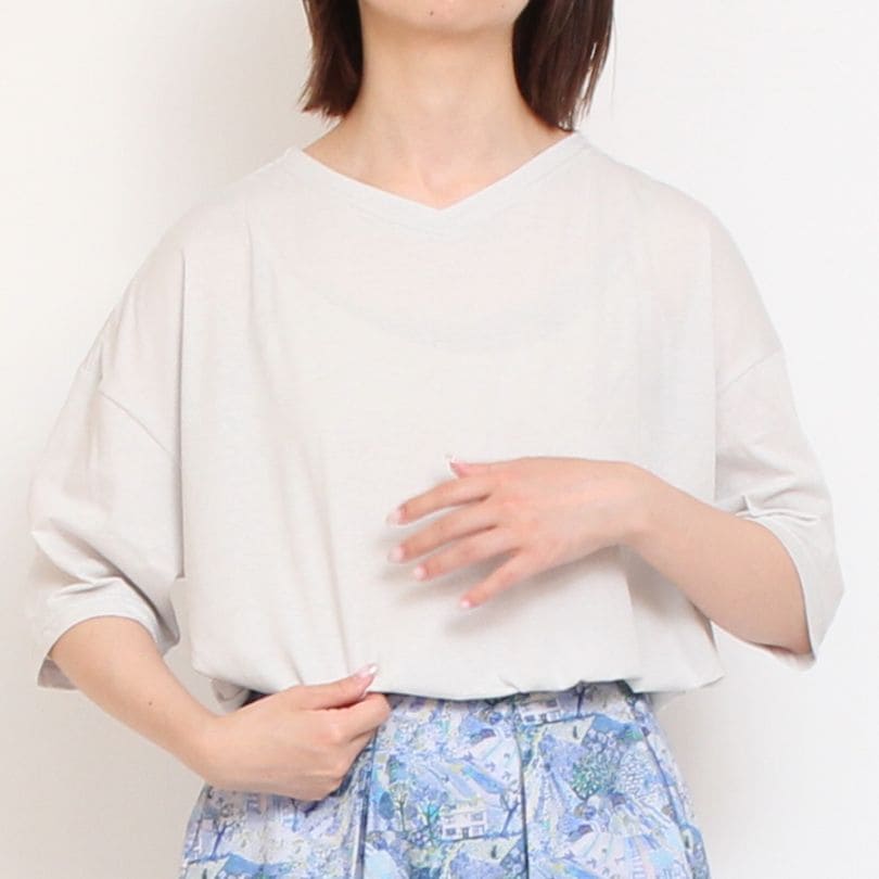 【GRAYのみ残り僅か】NARU サイロプレミアムサイドスリットプルオーバー