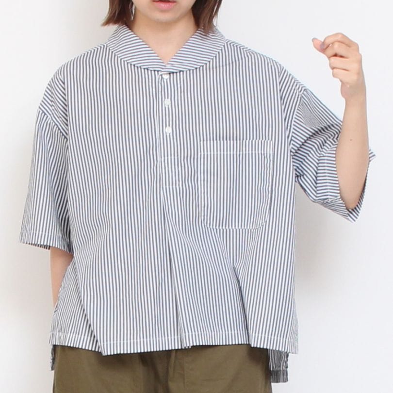 D.M.G ストライプ フェザープルオーバー