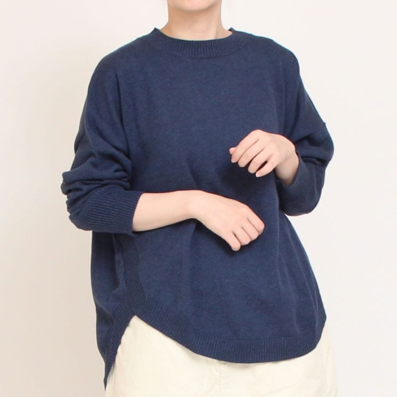 【ラスト1点ずつ】Mao madeソフトコットンラウンドヘム2509