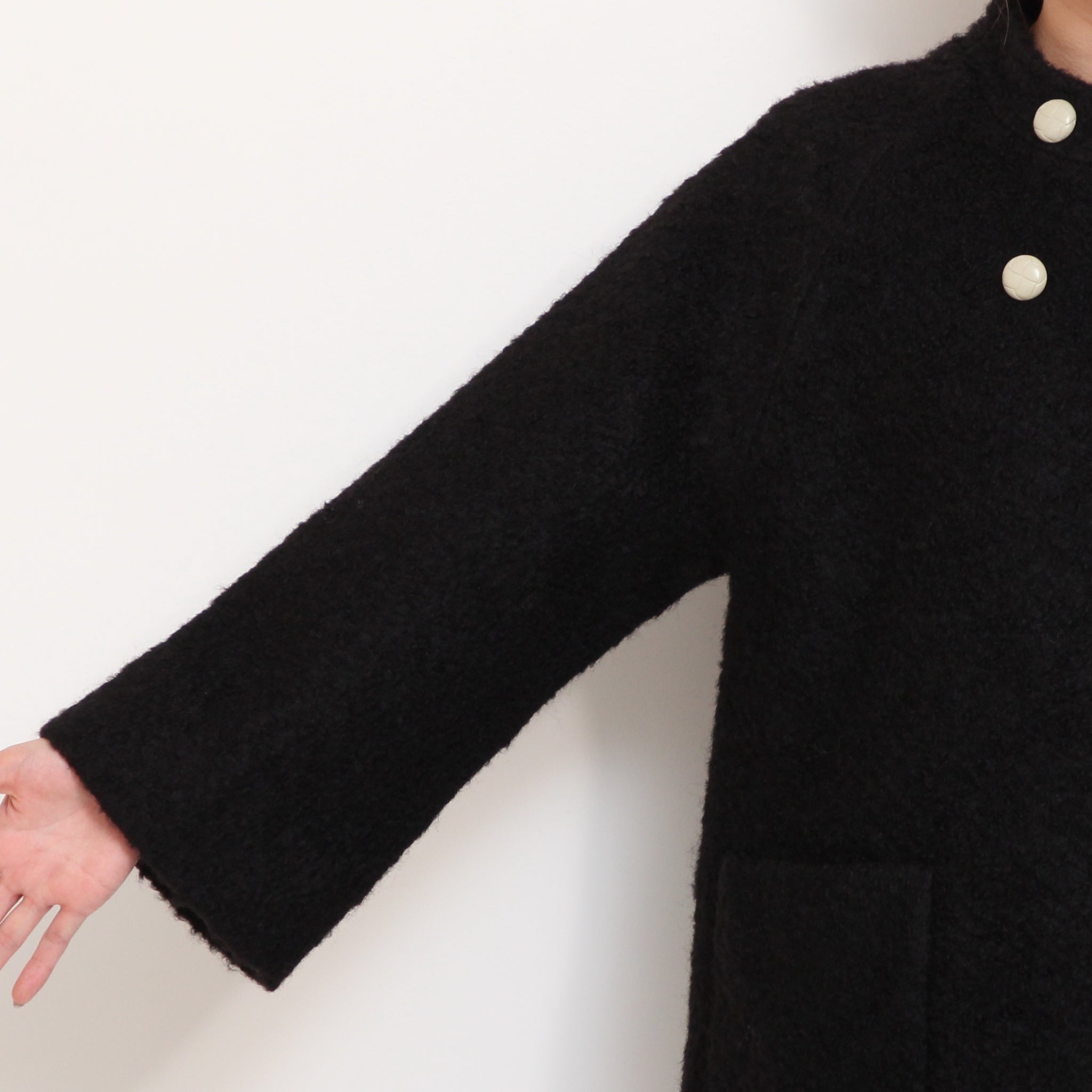 【BLACKラスト1点】Pont de Chalonsダブルショートコート