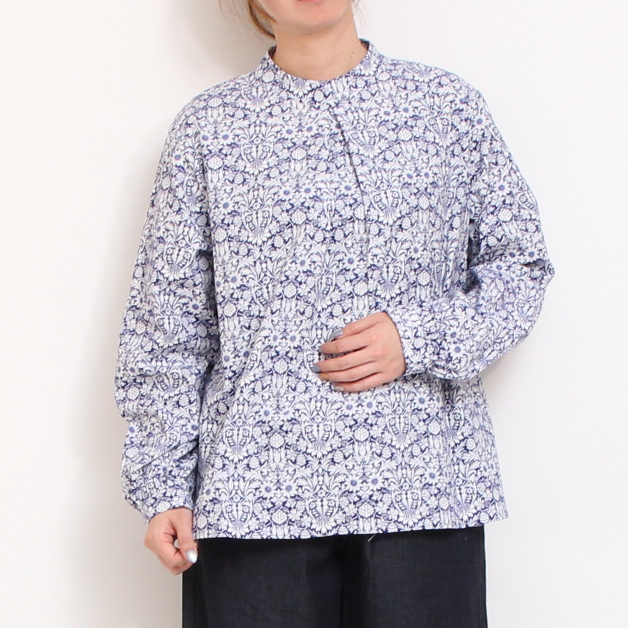 コーデュロイLIBERTYモックネックプルオーバー(2511)