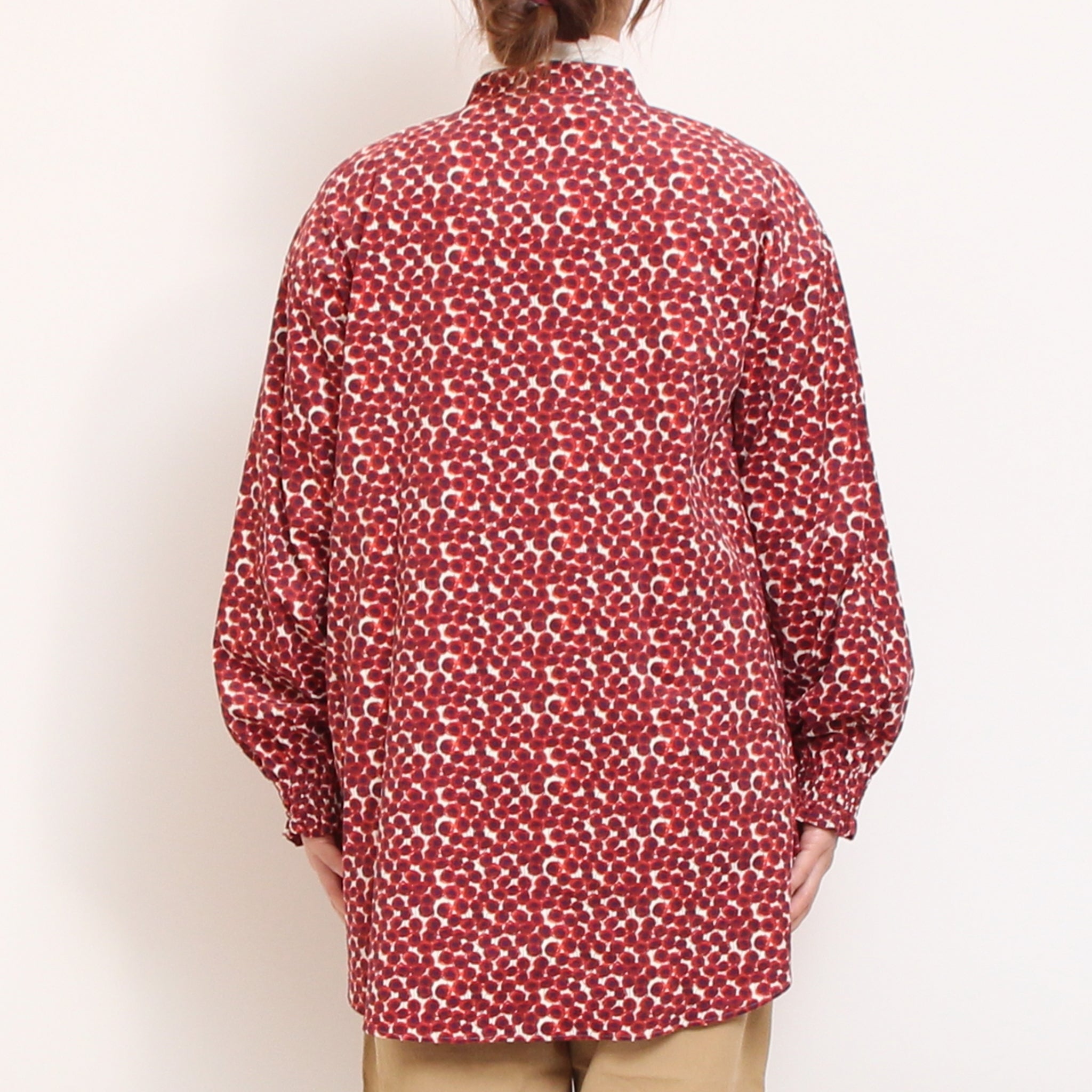 コーデュロイLIBERTY袖シャーリングチュニック2511