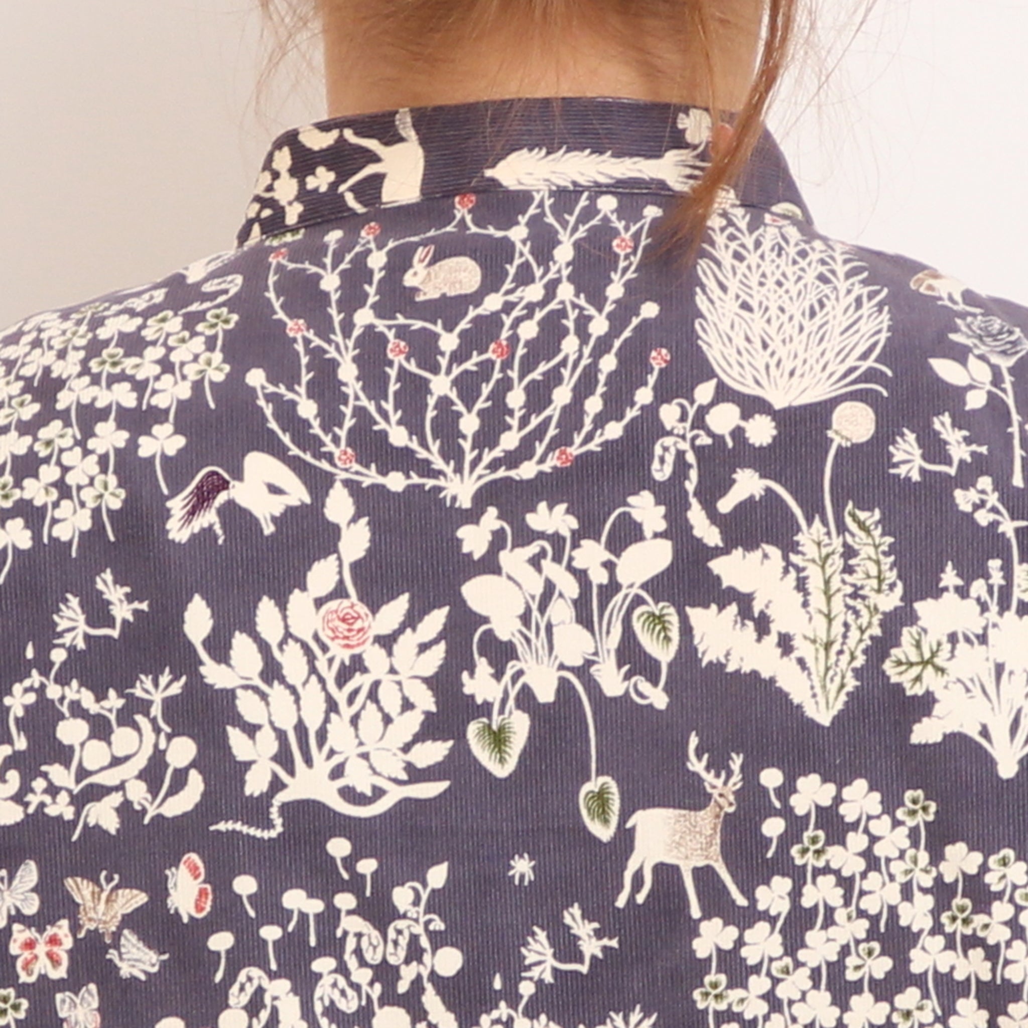 コーデュロイLIBERTY袖シャーリングチュニック2511