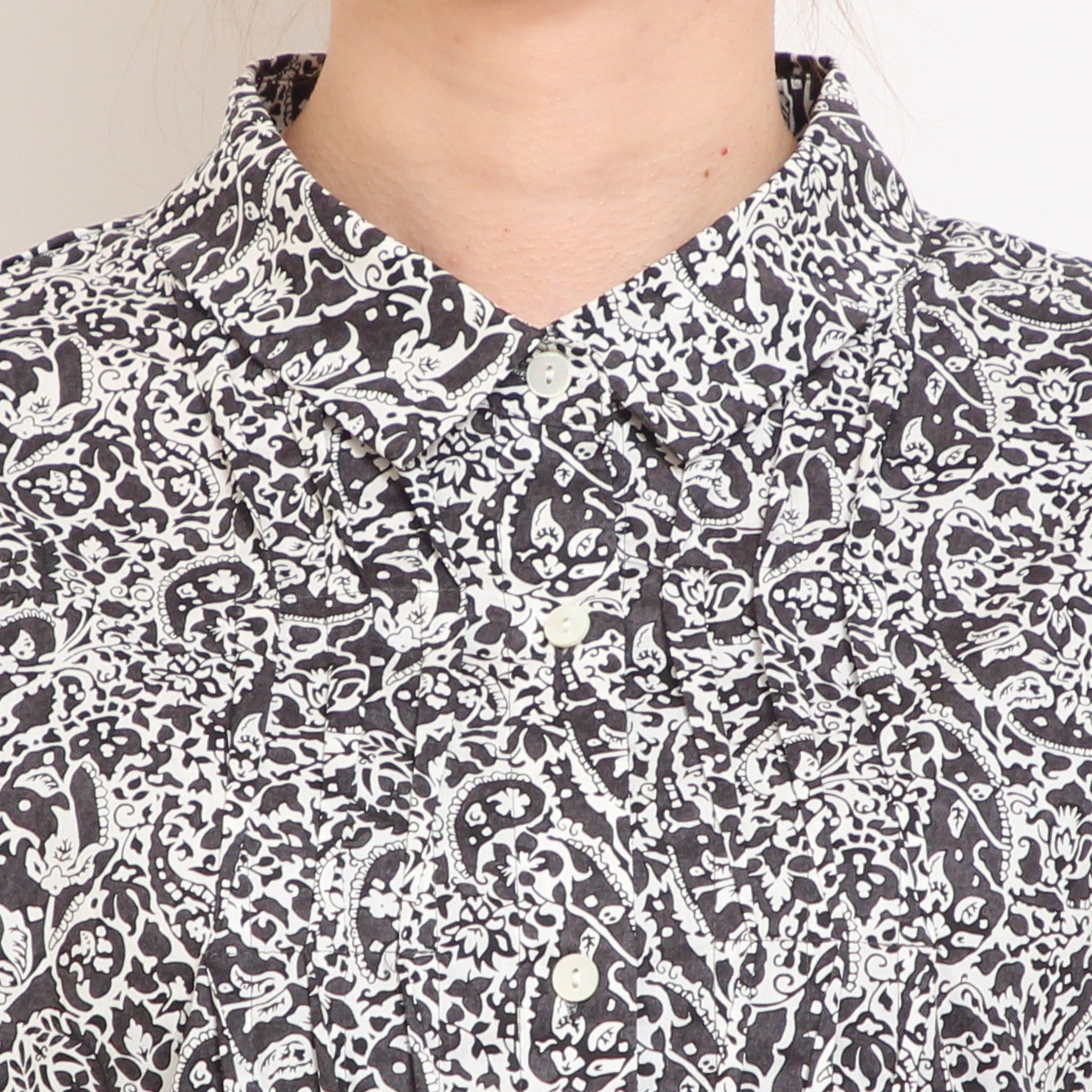 【30%OFF】【NAVYラスト１点】リバティウェーブタックワンピース(2601)
