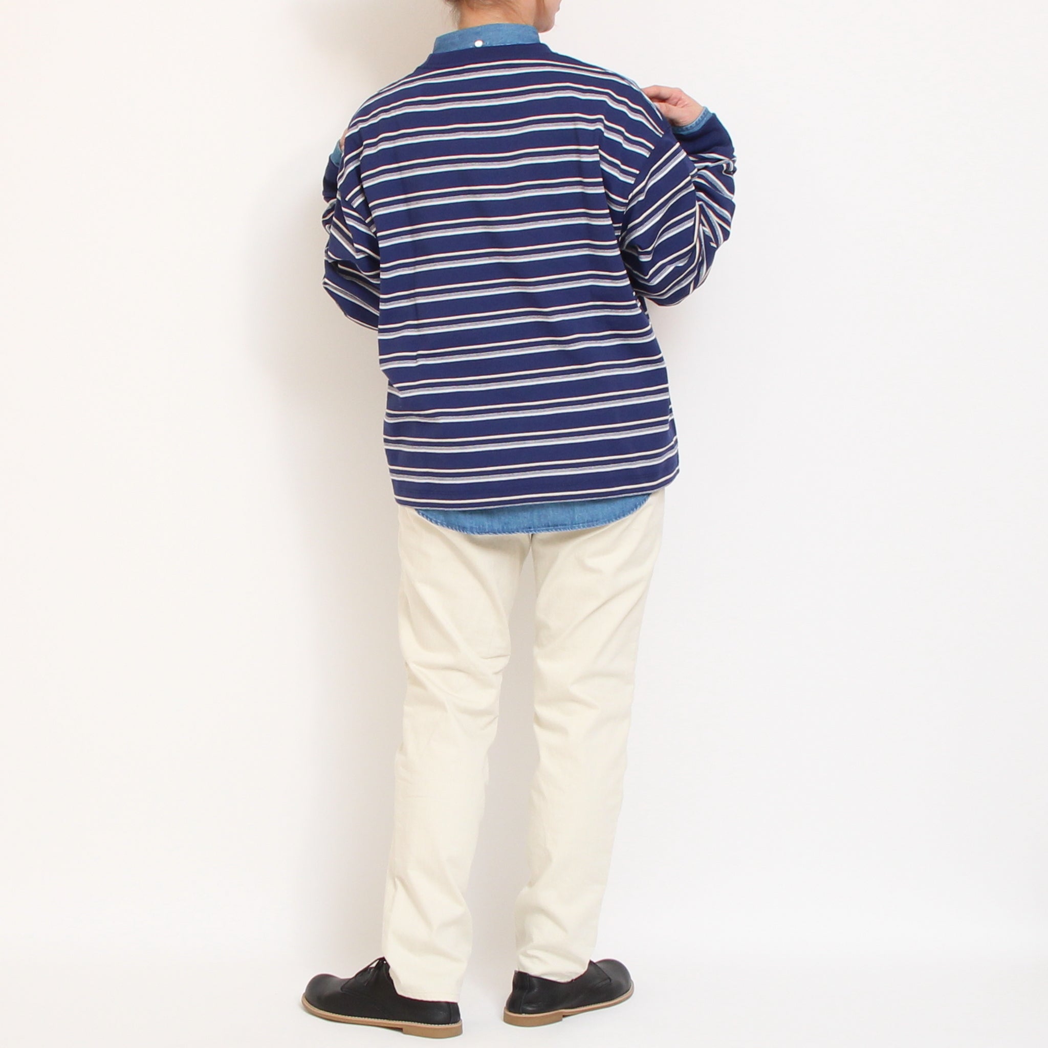 DANTON長袖Tシャツ(STRIPE)