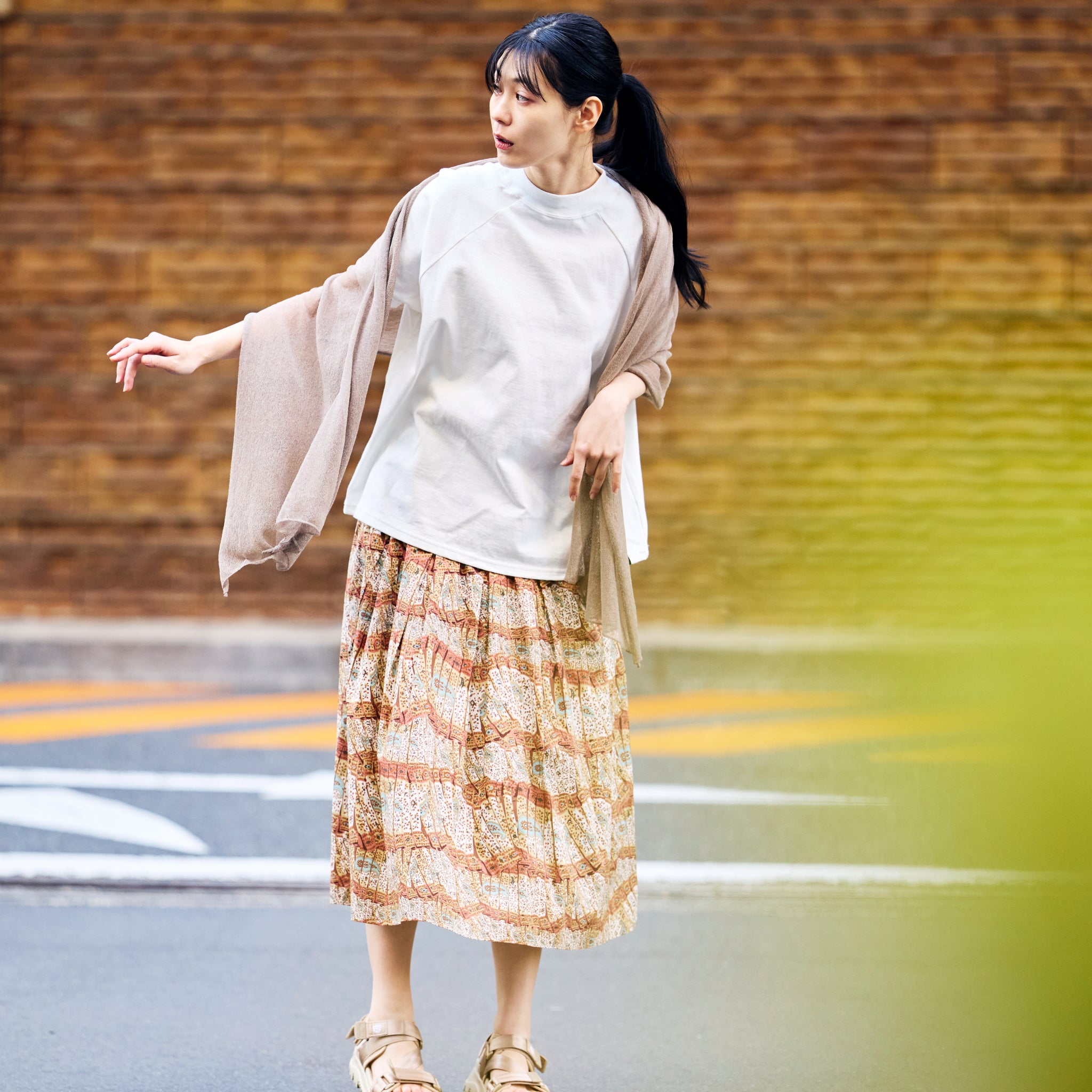 【30%OFF】【IVORY残り僅か】Pont de Chalonsシアーカーディガン