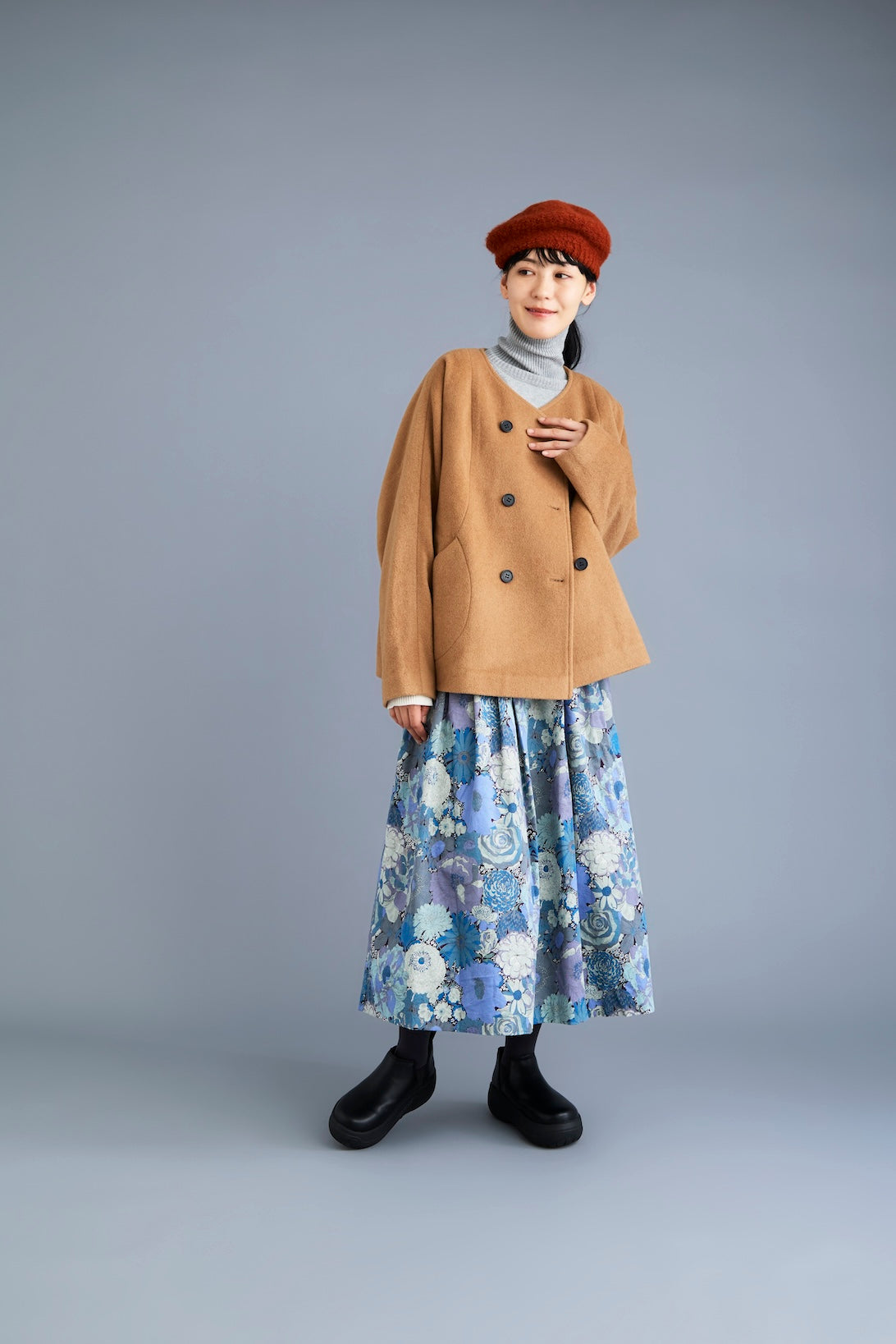 【13日までの限定価格】【新品】リバティ　ロングスカート　シャワーパーティー ワンピース｜エフォートレスな美しさ｜シャワーパーティー