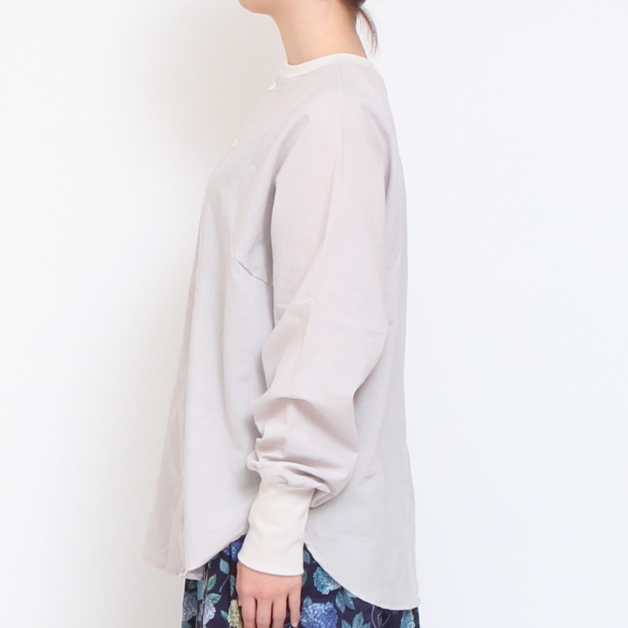 【30％OFF】【WHITE ラスト１点】NARUミルドシャツ24SS