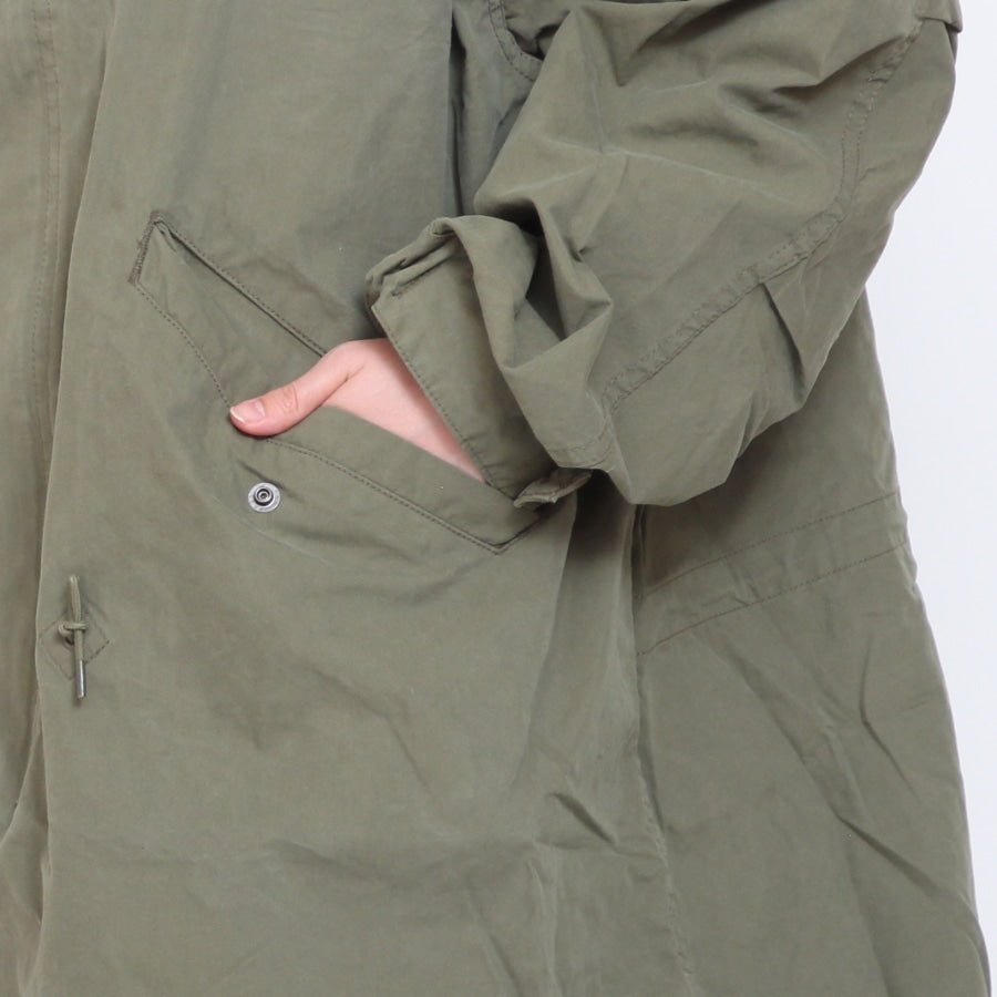 【30％OFF】【IVORYのみ】D.M.Gミリタリーコート