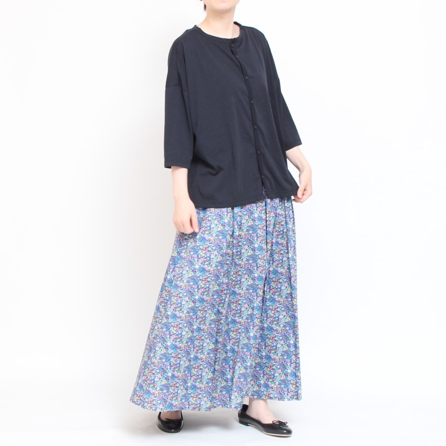 【30％OFF】【BLACKのみ ラスト1点】NARUサイロプレミアムワイドカーディガン24