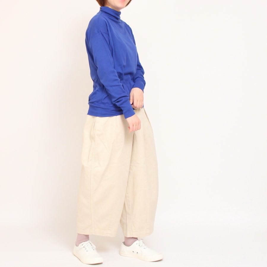 【GREEN・BLACKのみ ラスト1点ずつ】NARUハイネックゆったりプルオーバー24