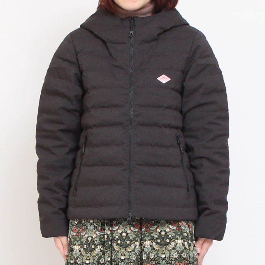 【CHARCOAL GRAY　Sサイズのみ】DANTONウールライクミドルダウンジャケット24