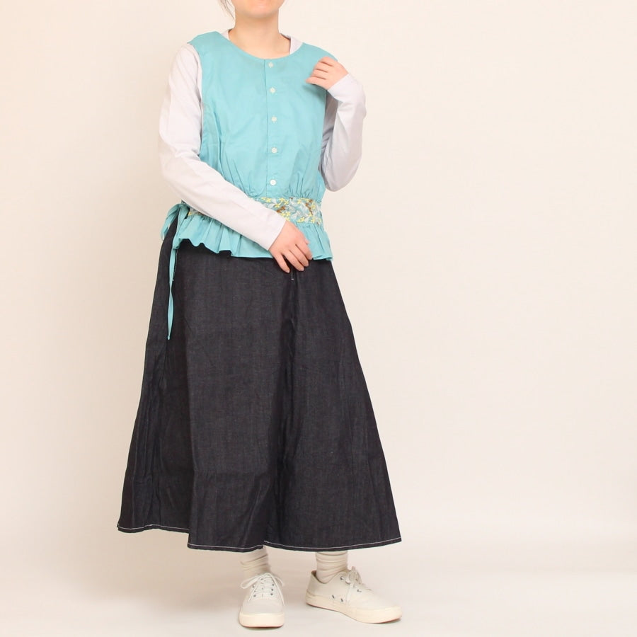 【30％OFF】NARUフラワー刺繍2WAYベスト