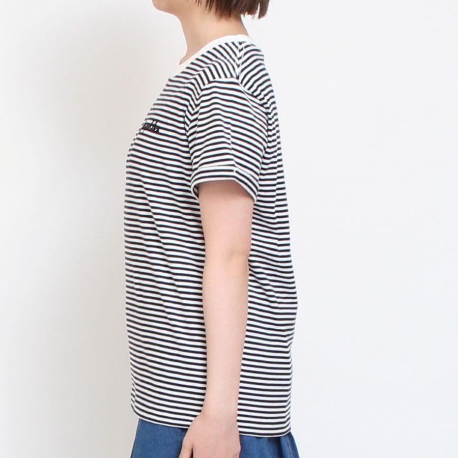 【WHITEラスト1点】GYMPHLEXロゴ刺繍Tシャツ