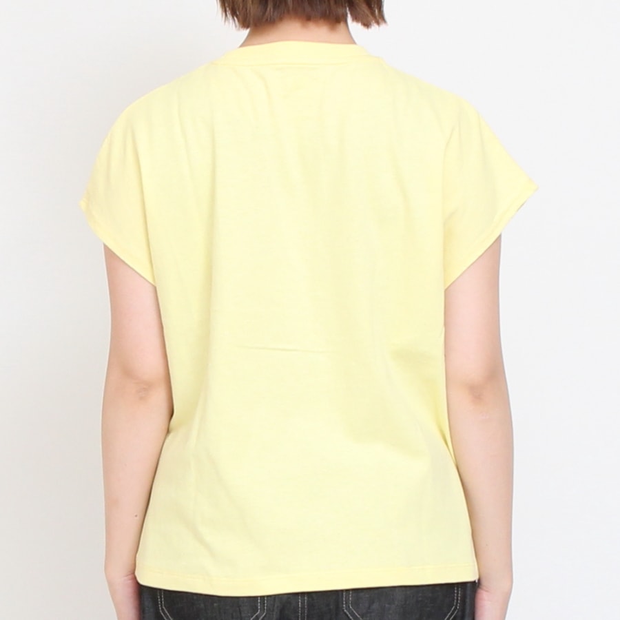 【WHITEのみ 残り僅か】DANTON フレンチスリーブTシャツ