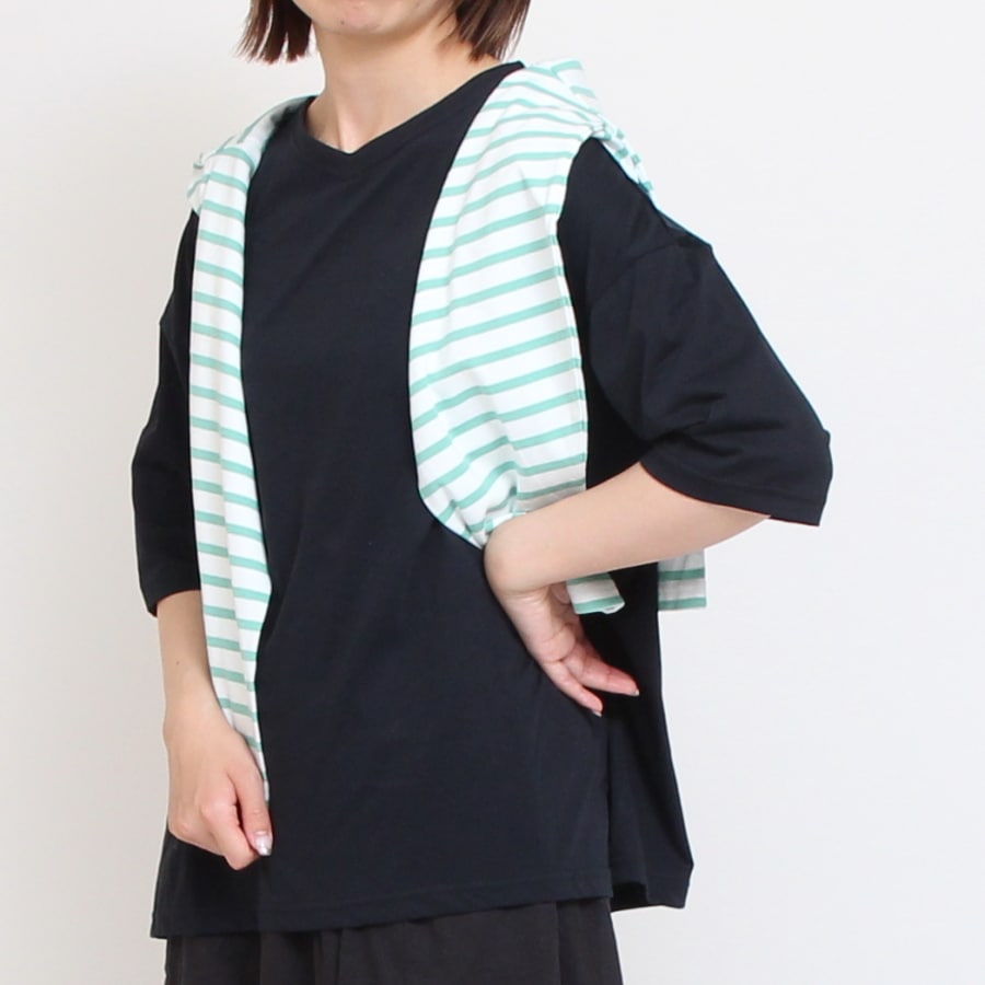 【GRAYのみ残り僅か】NARU サイロプレミアムサイドスリットプルオーバー