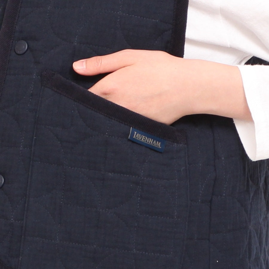 【GREENのみ 残り僅か】LAVENHAM CROPPED THORNHAM24　ベスト
