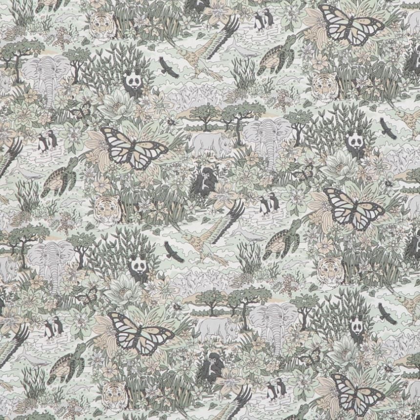 【20％OFF】【WINEサイズ２ ラスト1点】24animals長袖キーネックワンピース(2409)