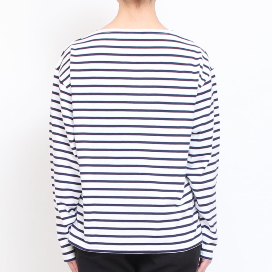 【20％OFF】【ラスト1点ずつ】ORCIVALボーダー長袖Tシャツ