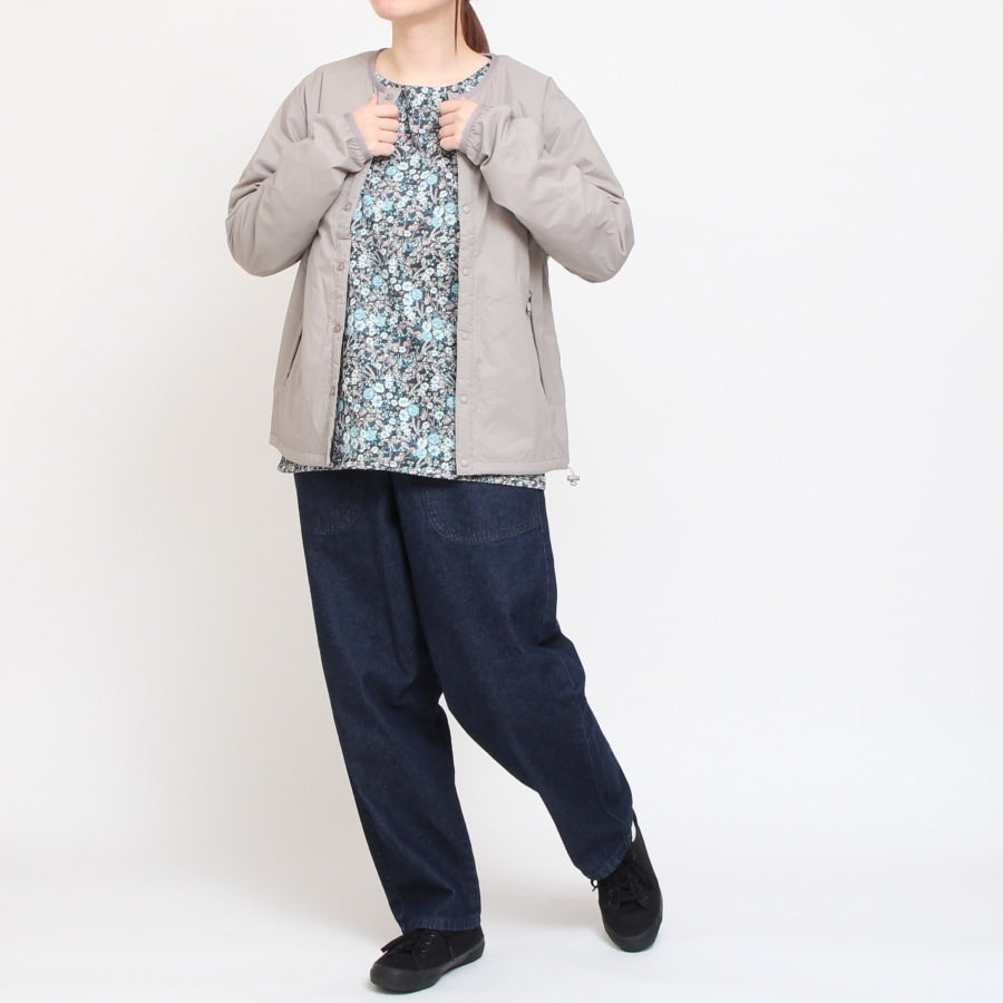【20％OFF】【BEIGE・GRAYのみ ラスト1点ずつ】LIBERTY MIXボートネックプルオーバー67042