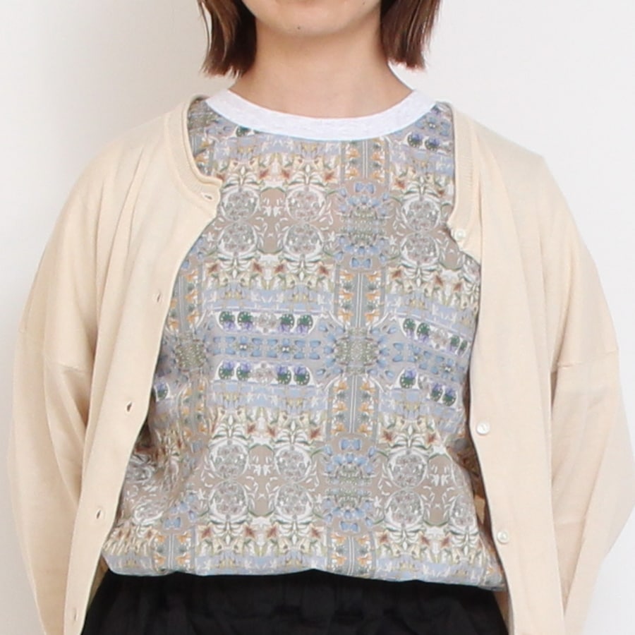 【BEIGEのみ　ラスト1点】LIBERTY MIX Tシャツ(2507)