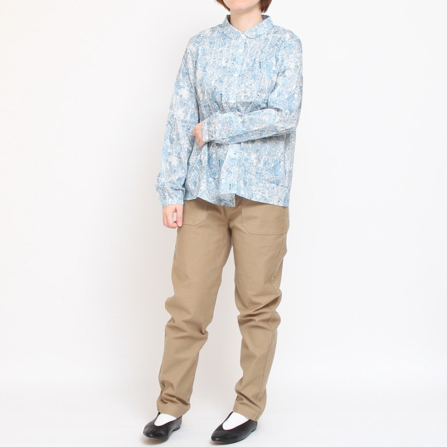 【残り僅か】D.M.Gバックサテンレグレットベーカーパンツ