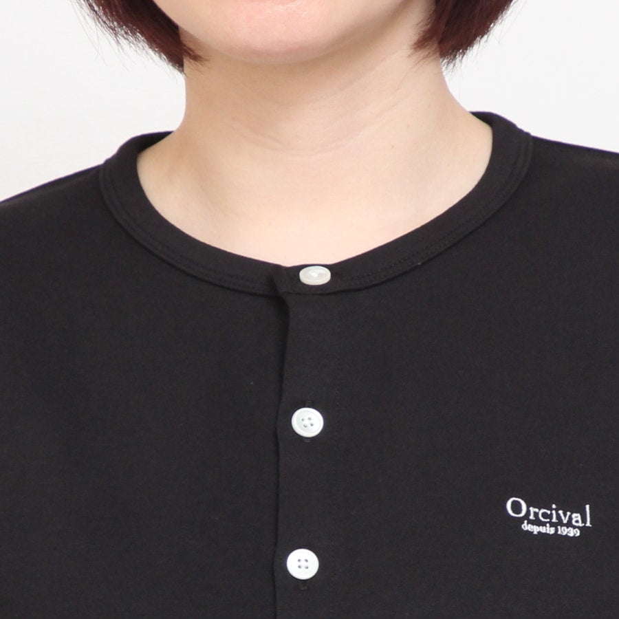 【20％OFF】【残り僅か】ORCIVALクルーネックカーディガン24