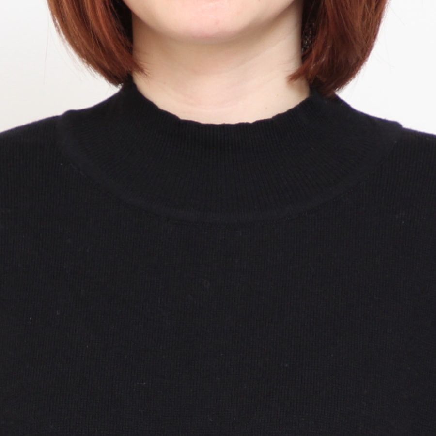 【再値下げ】NARUロール配色ニットプルオーバー