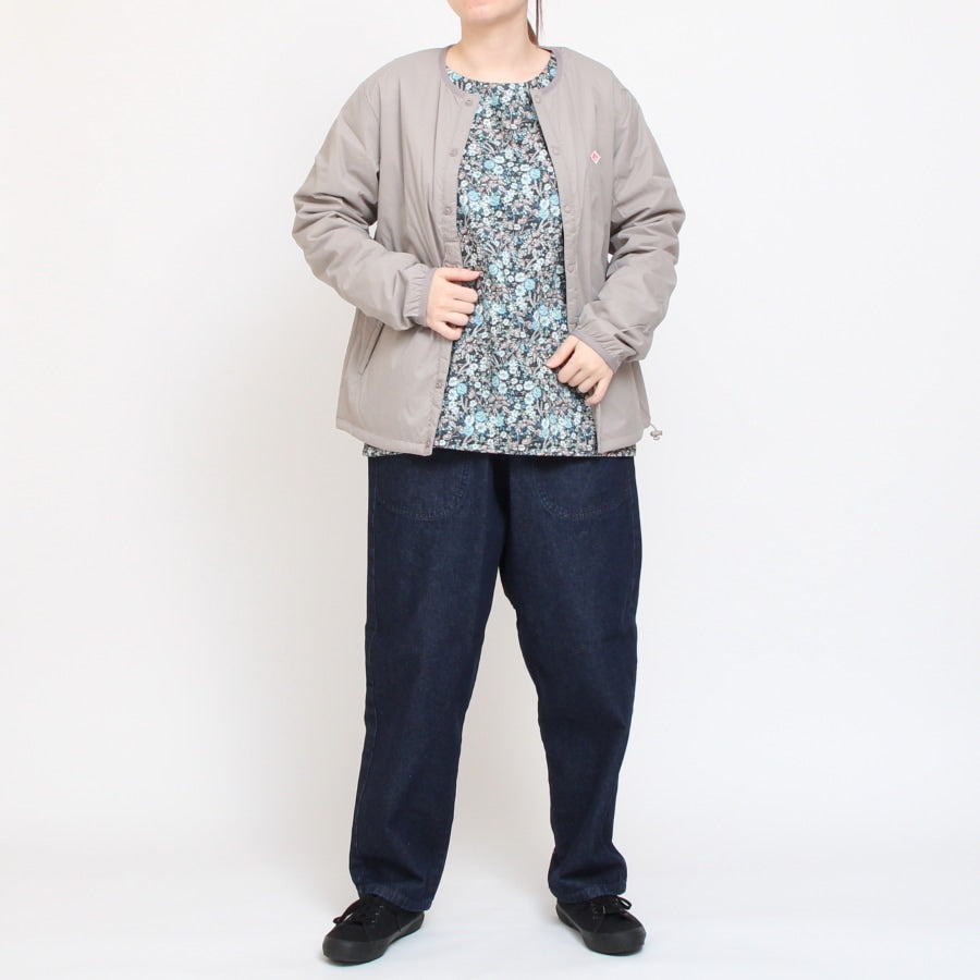 【20％OFF】【BEIGE・GRAYのみ ラスト1点ずつ】LIBERTY MIXボートネックプルオーバー67042