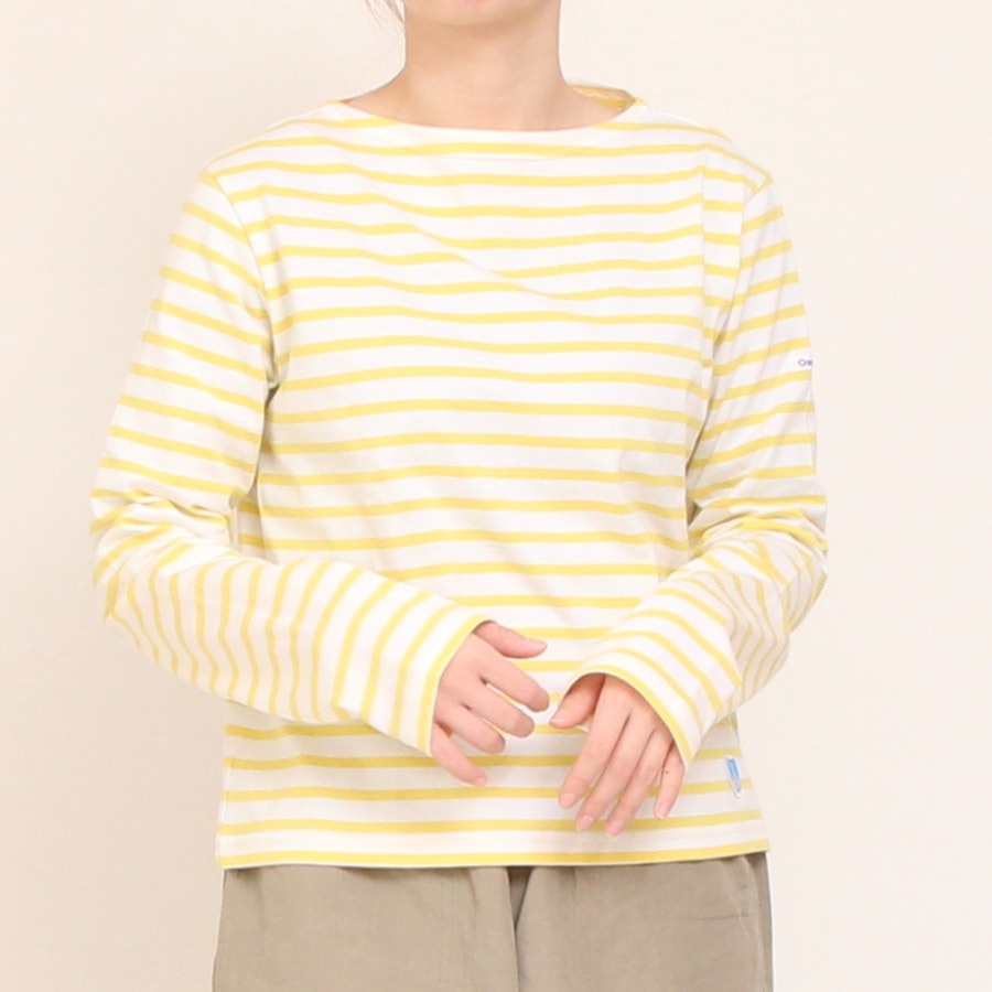 ORCIVALボーダー長袖Tシャツ