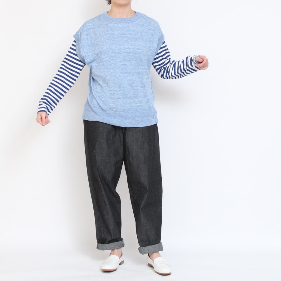 【30％OFF】【SAXのみ ラスト1点】NARU TOSCOリネンベスト