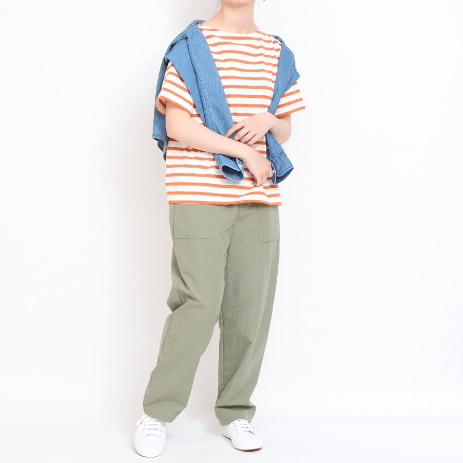 【20％OFF】【BLUEのみ ラスト１点】ORCIVAL SUVIN半袖Tシャツ24