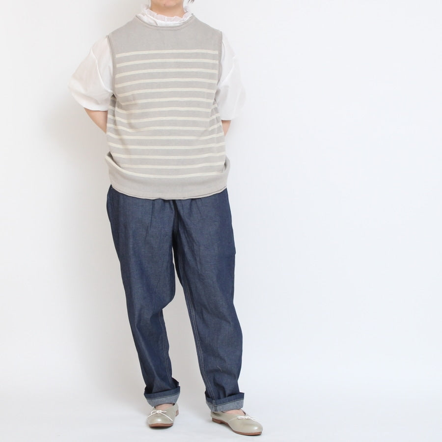 【WHITE・BLUE ラスト１点ずつ】NARUふんわりローンリエカブラウス24