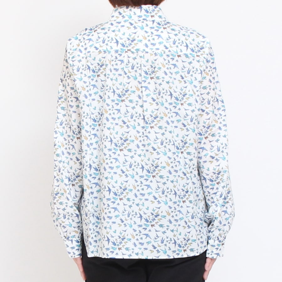 【20％OFF】【IVORYサイズ1のみ ラスト1点】24animals長袖レギュラーシャツ(2409)