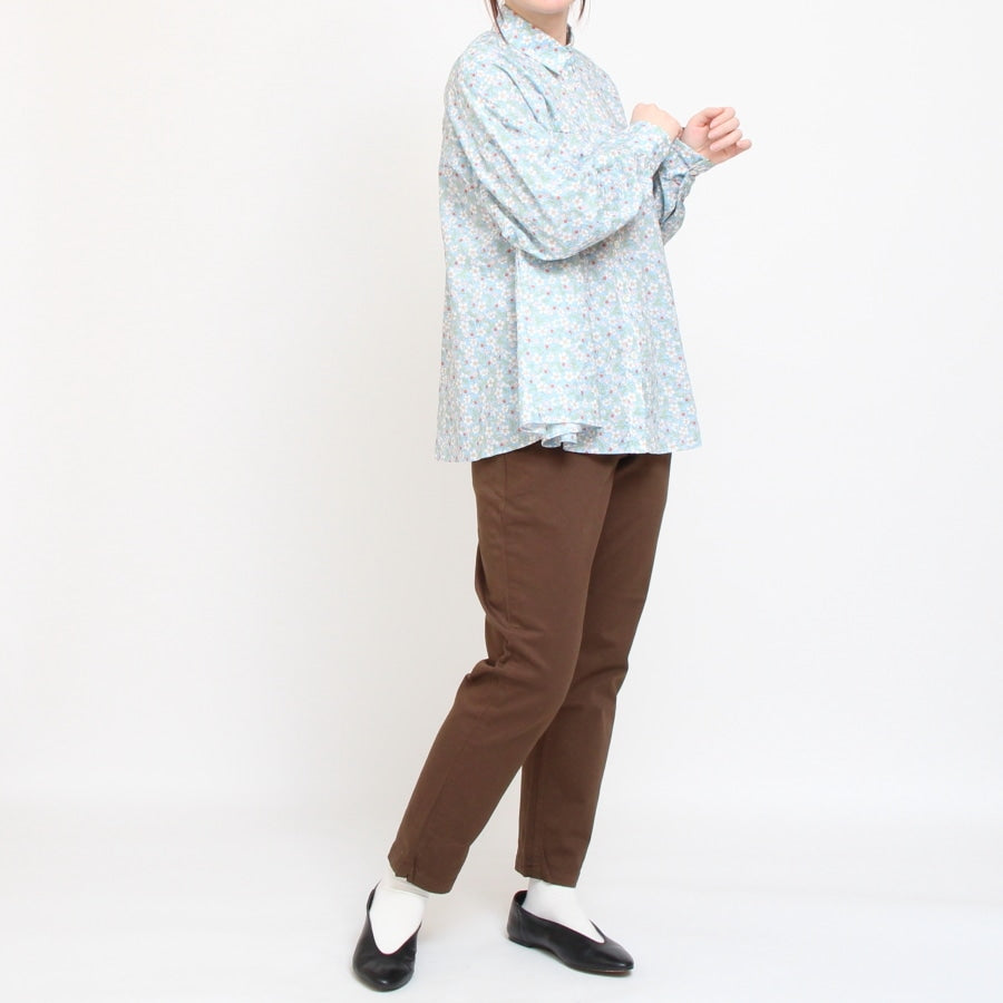 【SAXのみ ラスト1点】LIBERTY Aライン切替シャツ
