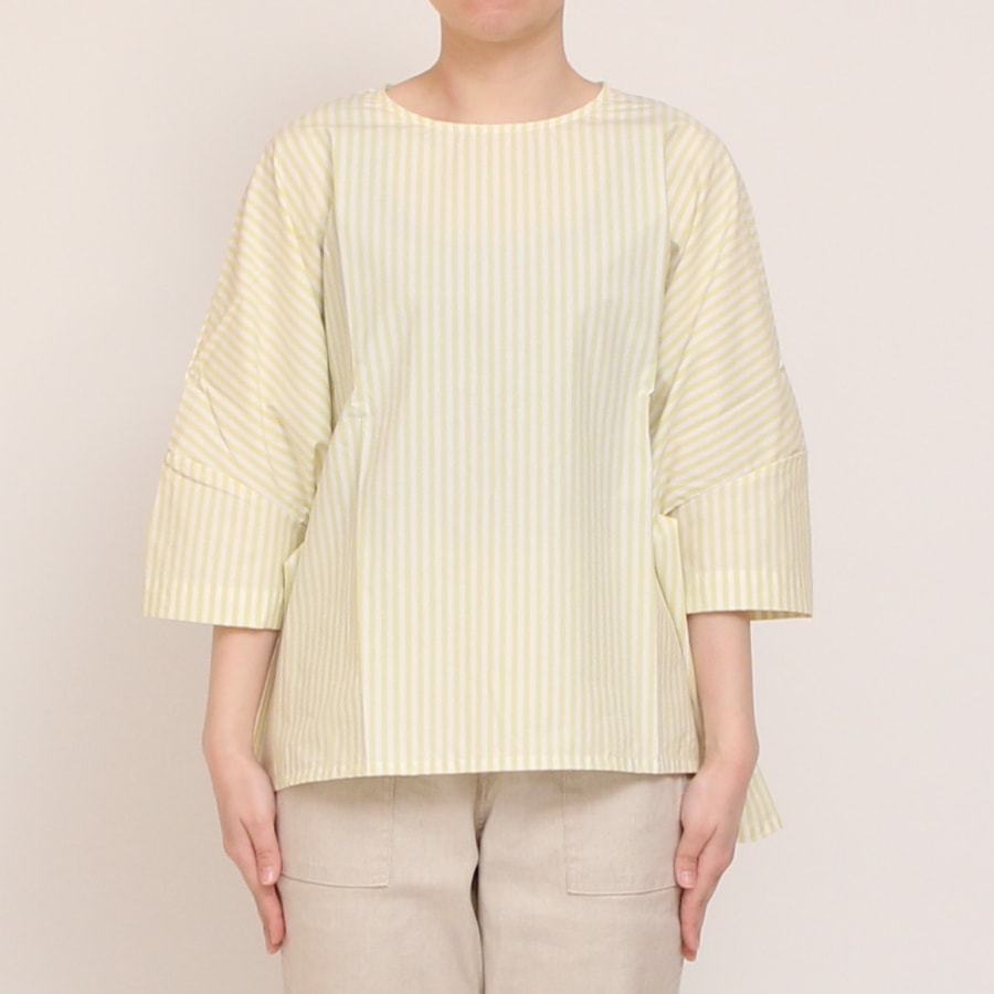 【再値下げ】NARU綿麻タイプライタープルオーバー