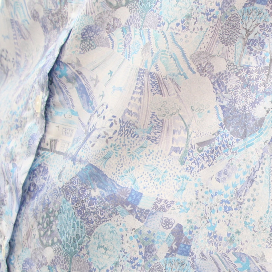 【30％OFF】【SAXのみ ラスト1点】LIBERTYロールアップ半袖シャツ(2506)
