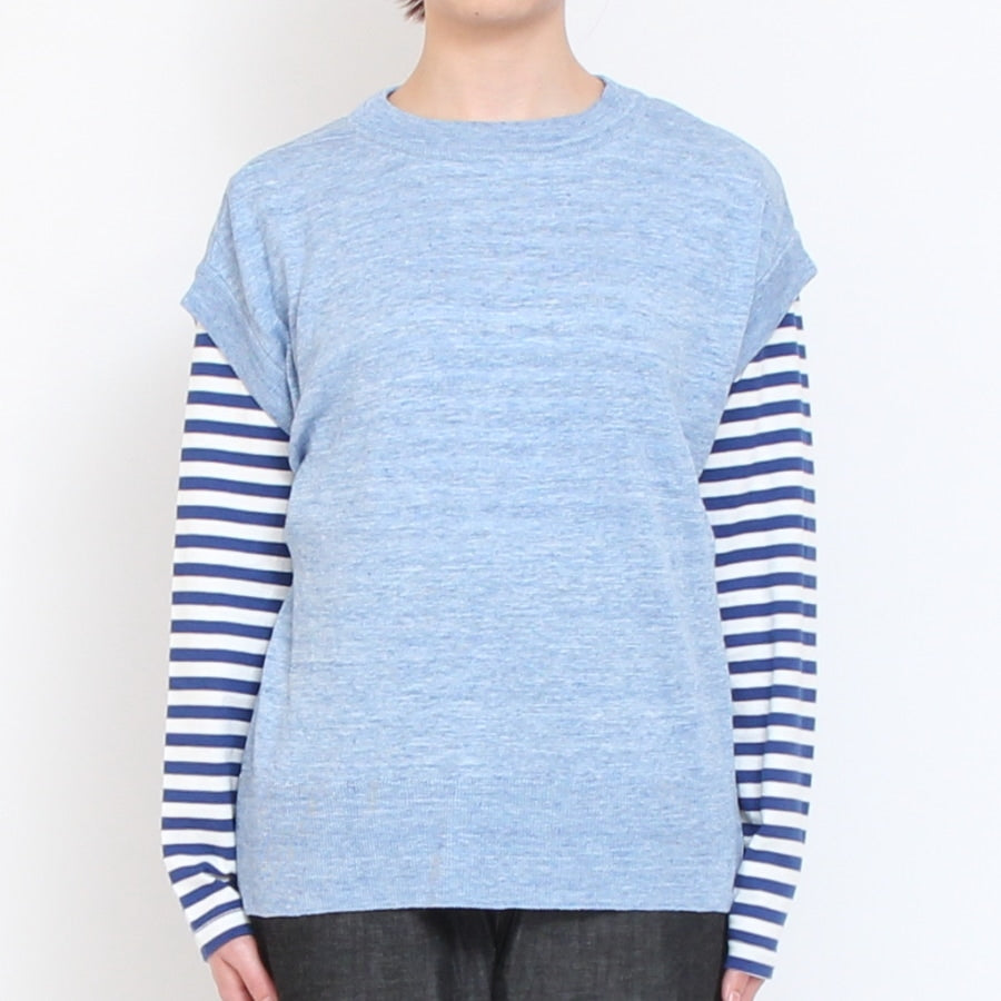 【30％OFF】【SAXのみ ラスト1点】NARU TOSCOリネンベスト