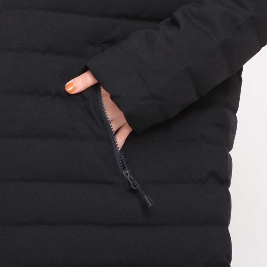 【CHARCOAL GRAYのみ】DANTONウールライクミドルダウンコート24