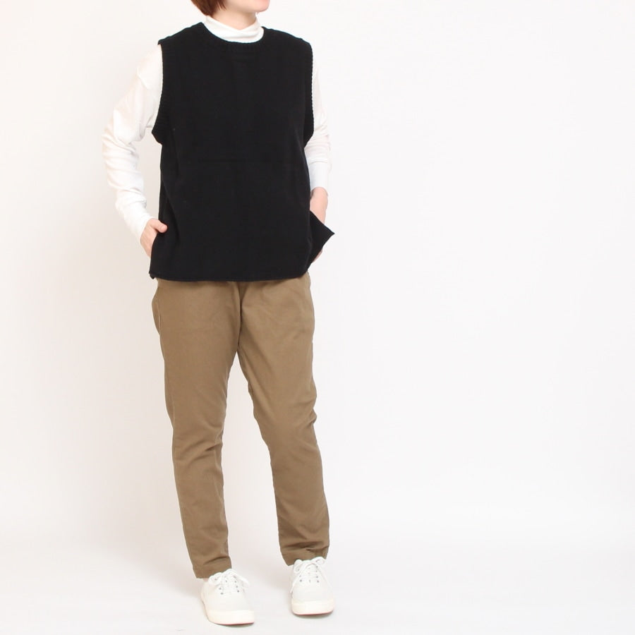 【GREEN・BLACKのみ ラスト1点ずつ】NARUハイネックゆったりプルオーバー24