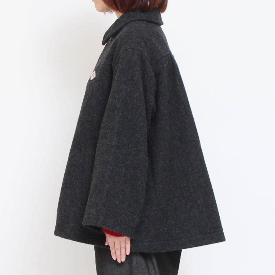 【再値下げ・40％OFF】【NAVYのみ ラスト1点】DANTONウールパイルステンカラージャケット24