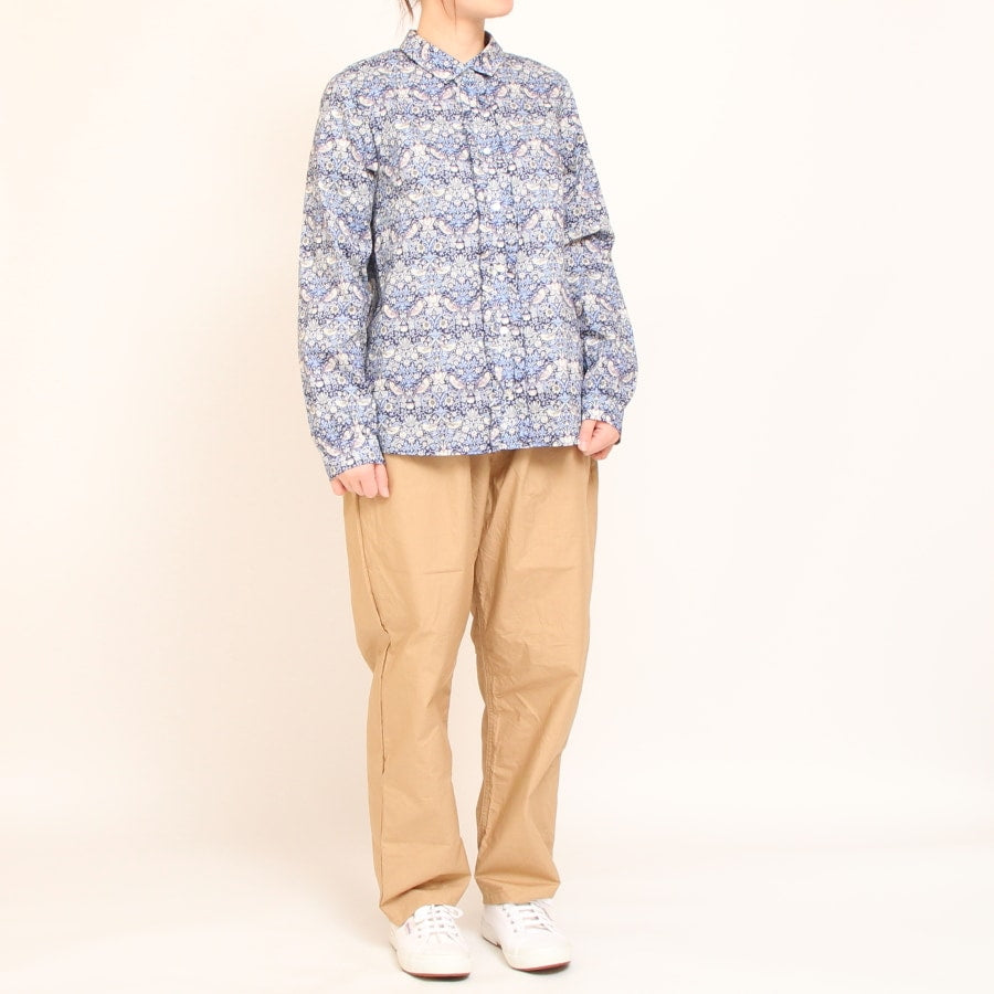 【30％OFF】【サイズ1のみ ラスト1点ずつ】LIBERTY前立てフリルフィットシャツ(2502)
