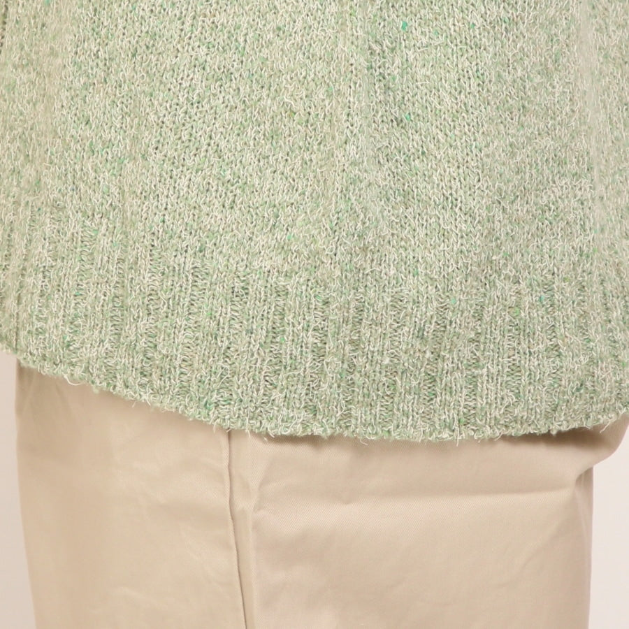 【30％OFF】OTA KNITコットンリネンシルクネップベスト