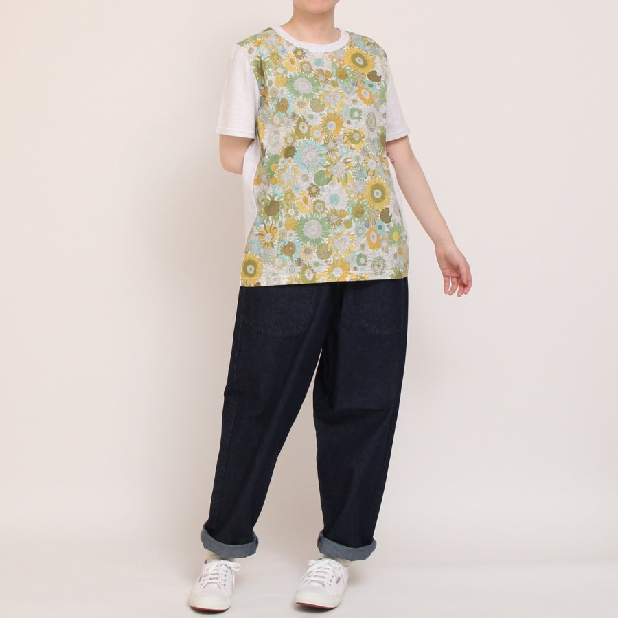 【WHITEラスト1点】LIBERTY MIX Tシャツ(2505)