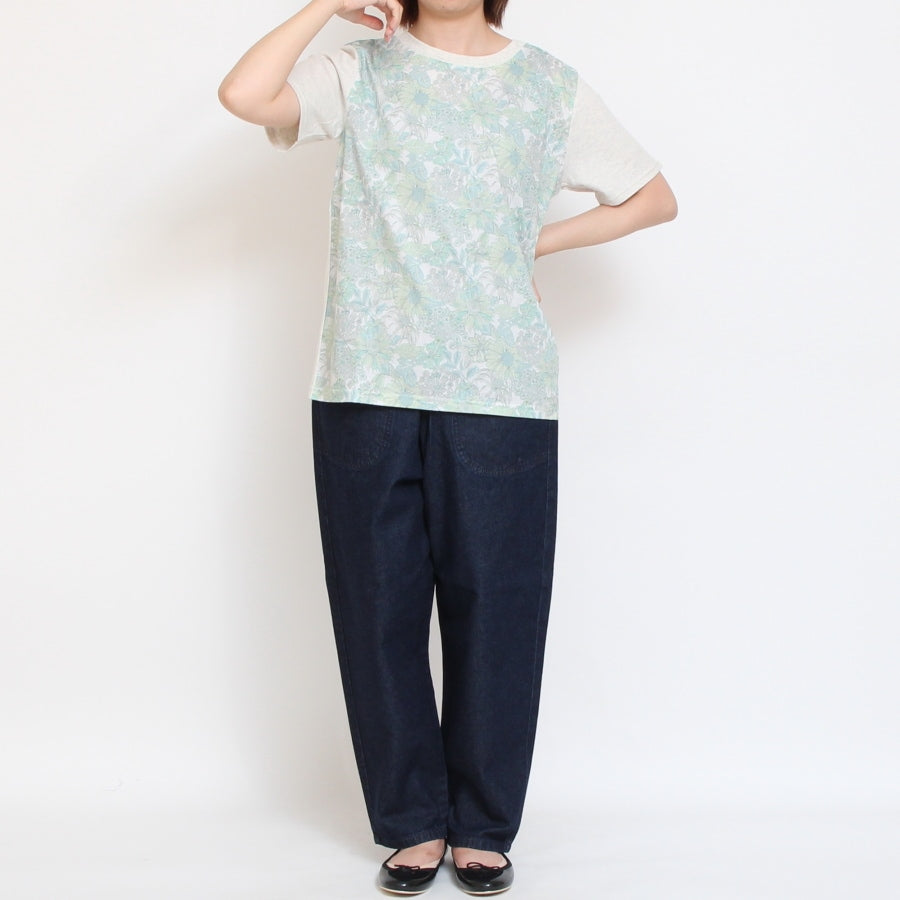 【BEIGEのみ　ラスト1点】LIBERTY MIX Tシャツ(2507)