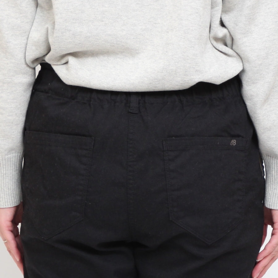 【40％OFF】【BLACKのみ 残り僅か】Brocante起毛コクパンツ