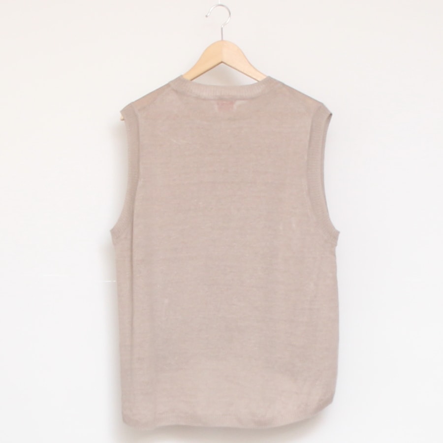 【40%OFF】【ラスト1点ずつ】Mao madeリネンAラインベスト