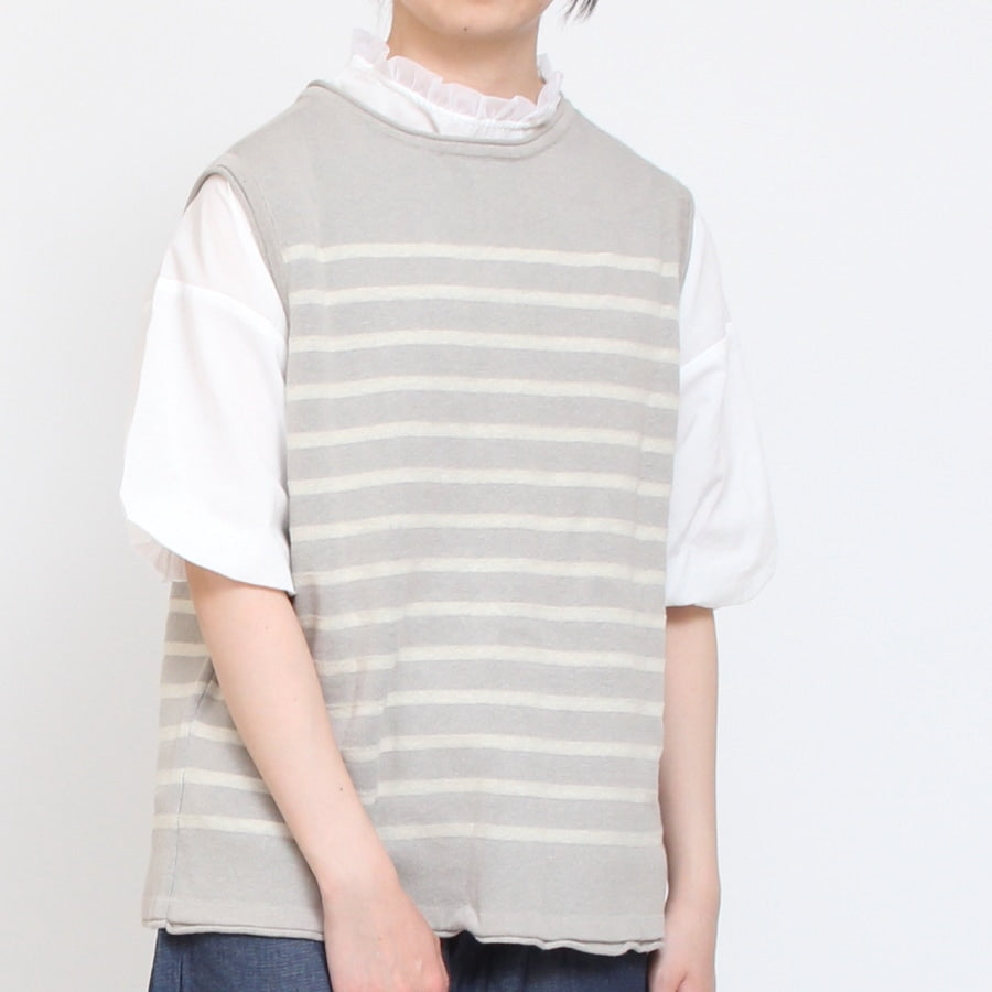 【WHITE・BLUE ラスト１点ずつ】NARUふんわりローンリエカブラウス24