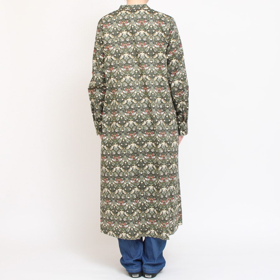 【20％OFF】【BLUEのみ 残り僅か】リバティバンドカラーフレアワンピース(2501)