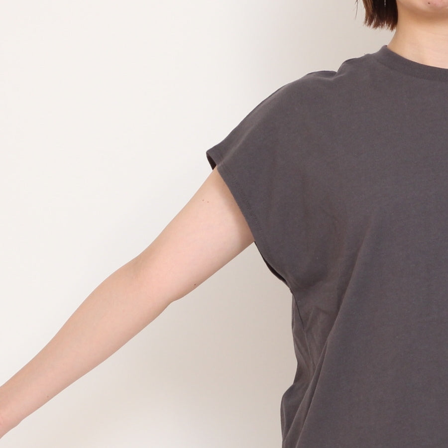 【20%OFF】【GRAYのみ ラスト1点】DANTON フレンチスリーブTシャツ